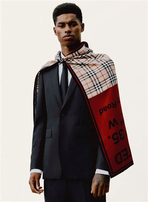 marcus rashford burberry|bbc news burberry.